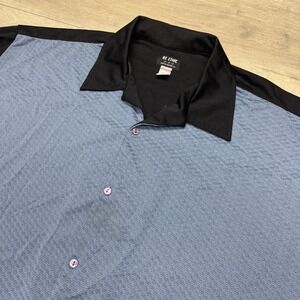 VTG BC Ethic USA Made S/S Shirt Men's Sz 4XL STAIN Skater Grunge